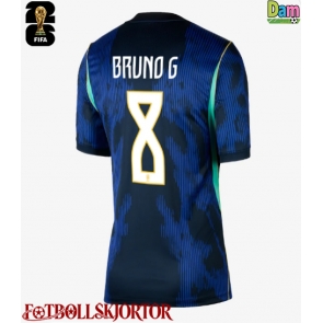 Brasilien Bruno Guimaraes #8 Bortatröja Dam VM 2026 Kortärmad
